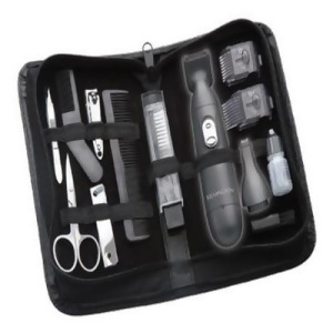 Remington 15 Piece Personal Grooming Kit W/ 2 Guide Combs Tlg100acdn - All