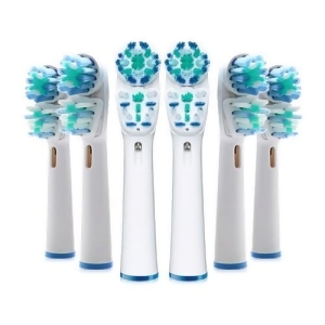 Oral-b Eb417-6 6 Pack Dual Clean Replacement Brush Heads - All