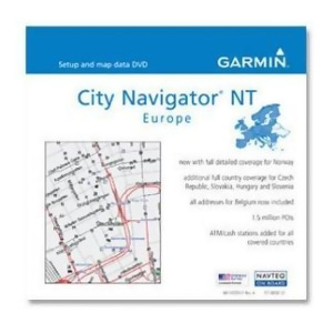 Garmin City Navigator Nt Europe Navigational Software 010-10680-50 microSD/SD - All