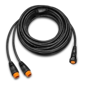 Garmin 12-pin Transducer Y-Cable w/ 32.81 ft Length for Gpsmap Gsd Gcv Models 010-12225-00 - All