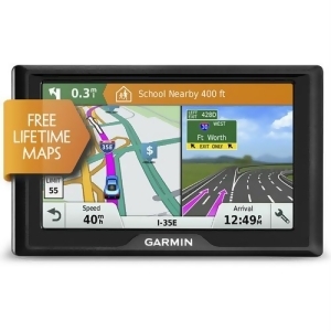 Garmin Drive 51Lm 5-inch Wvga Touchscreen Gps w/ Lifetime Map Updates Speaks Street Names - All