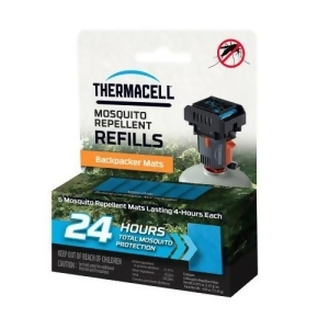 Thermacell Backpacker Mosquito Repeller Refill Mat With 6 repellent mats - All
