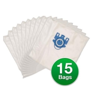 Replacement Type G/n Allergen Plastic Collar Vacuum Bags For Miele Cat Dog 5000 Vacuums 3 Pack - All