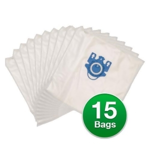 Replacement Type G/n Allergen Plastic Collar Vacuum Bags For Miele Allergy Cntrl S428 Vacuums 3Pack - All