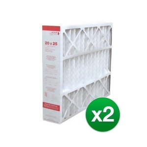 Replacement Pleated Air Filter for Honeywell 20x25x4 Merv 11 2-Pack - All