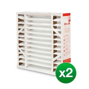 Replacement Pleated Air Filter For Honeywell Fc100a1011 A/c 20x20x4 Merv 11 2 Pack - All