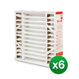 Replacement Pleated Air Filter For Honeywell Fc100a1011 A/c 20x20x4 Merv 11 6 Pack - All