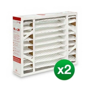 Replacement Pleated Air Filter For Honeywell F100f1004 Furnace 16x20x5 Merv 11 2 Pack - All