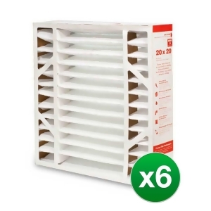 Replacement Air Filter for Bryant 20x20x5 Merv 11 6-Pack Replacement Air Filter - All