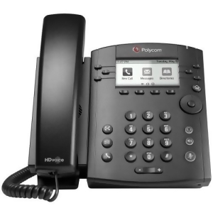 Polycom Vvx 301 Desktop 6-Line Corded VoIP Phone 2200-48300-025 - All