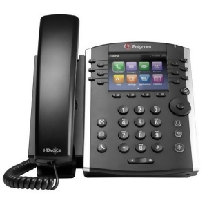 Polycom Vvx 411 Corded Voice Over Ip Phone With 12-line Operation 2200-48450-025 - All