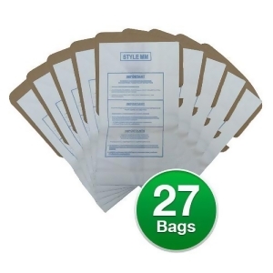 Replacement Vacuum Bag for Eureka Style Mm Bag 3 Pack - All