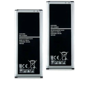 Replacement Samsung Galaxy Note 4 Battery 3220mAh 2 Pack - All