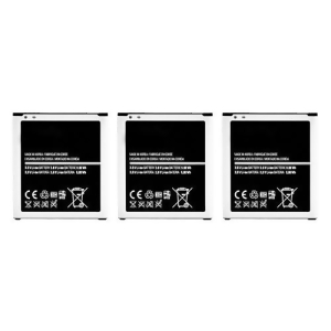 Replacement Samsung S4 Galaxy Battery 2600mAh 3 Pack - All
