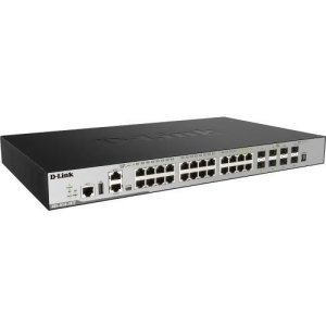D-link Dgs-3630-28tc/si 28-Port Layer 3 Stackable Managed Gigabit Switch - All