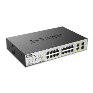 D-link Des-1018mp 18-Port 10/100 Unmanaged Desktop PoE Switch Ethernet 16 Port - All