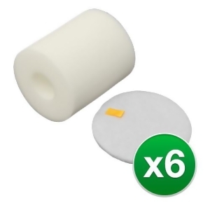 Replacement For Shark Xff500 Vacuum Foam Filter 6 Pack - All