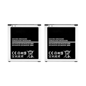Replacement Battery 2600mAH for Samsung Gt-i9295 / Sgh-m919 Phone Models 2 Pack - All