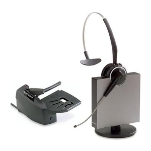 Jabra Gn9125 St Sound Tube Mono Wireless Headset w/ Gn1000 Remote Handset Lifter - All