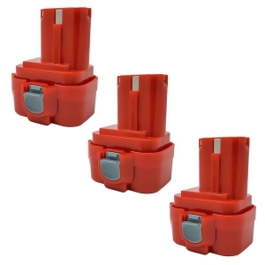 Replacement for Makita 192638-6 / 192595-8 / 9120 1500mAh Power Tool Battery 3 Pack - All