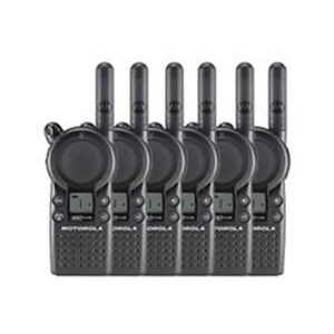 Motorola Cls1110 Professional Two Way Radio 6 Pack - All