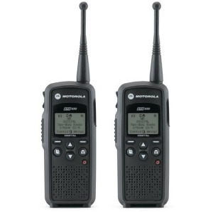 Motorola Dtr550 Portable Digital Radio 2 Pack - All