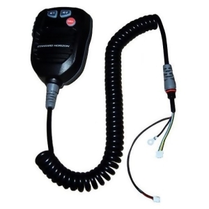 Standard Horizon Cb3559001 Replacement Microphone with Coiled Cord / Ptt button For Vlh3000 Hailer - All
