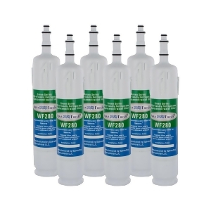 Replacement Water Filter for Samsung Rm255labp/xaa Refrigerators- 6 Pack - All