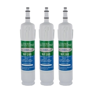 Replacement Water Filter for Samsung Rm255lars Refrigerators- 3 Pack - All