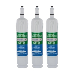 Replacement Water Filter for Samsung Rm255lawp Refrigerators- 3 Pack - All