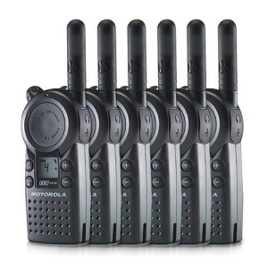 Motorola Cls1410 Professional Two Way Radio 6 Pack - All