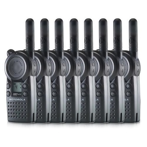 Motorola Cls1410 2-Way Radio / 5 Mile Range 8-Pack - All