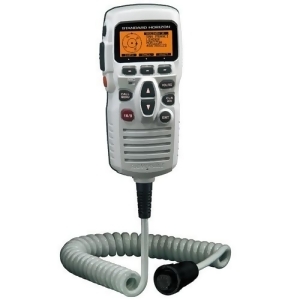 Standard Horizon Cmp31w White Ram3 Remote Station Microphone w/ Long Cord Loud Audio - All