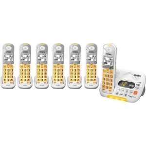 Uniden D3097-7 Dect 6.0 Amplified Phone w/ Backlit Lcd 6 Extra Handsets - All