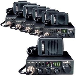 Uniden Pro520xl 6-Pack Cb Radio with Anl Switch and Squelch Knob - All