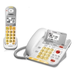 Uniden D3098 Corded/Cordless Phone with Large Backlit Lcd Display and Flash - All