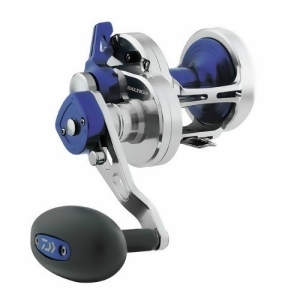 Daiwa Saltiga Ld35-2spd Fishing Reel with Aluminum Rod Clamp and 2-Speed Lever Drag - All