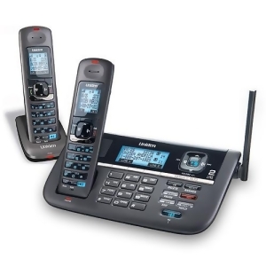 Uniden Dect4086-2 Two Line Cordless Phone with Banner Display on 2 Handsets - All