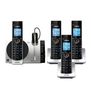 Vtech Ds6771-3 with Ds6072-2 Cordless Phone System w/ Backlit Lcd Display - All