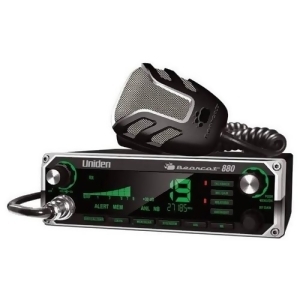 Uniden Bearcat 880 Cb Radio with 7 Color Backlit Display Nc Mic - All