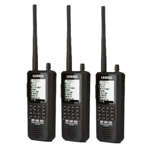 Uniden Bearcat Bcd436hp 3 Pack HomePatrol Series Digital Handheld Scanner - All