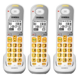 Uniden Dcx309 3 Pack Additional Handset / Charger with Personalised Ringers - All