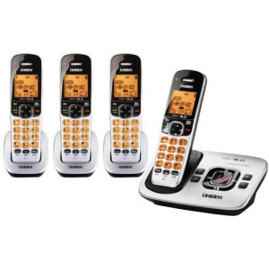Uniden D1780-4 Cordless Phone w/ Digital Answering Machine 3 Handsets - All