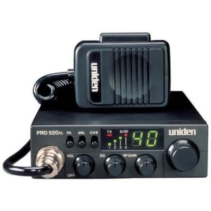 Uniden Pro520xl Cb Radio with Signal/RF Meter and Led Indicator - All