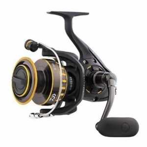 Daiwa Bg6500 Black Gold Saltwater Spinning Reel with Aluminum Abs Spool - All