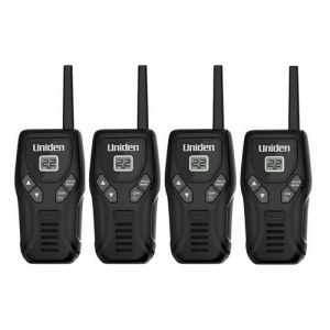 Uniden Gmr2035-2 4 Pack Two-Way Radio w/ Ptt Button Auto Squelch - All