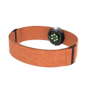 Polar Oh1 Orange Optical Heart Rate Sensor With Built-In Memory Comfortable Textile Armband - All