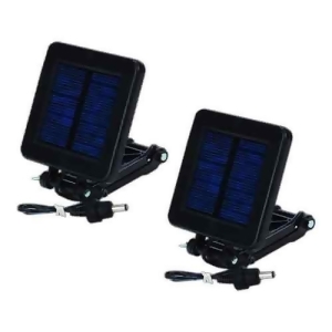 Moultrie Mfhp12349 Deluxe Solar Panel With Redesigned Universal Connectors 6 Volt Panel 2-Pack - All