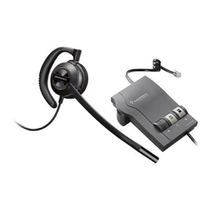 Plantronics EncorePro Hw530 Mono Noise-Canceling Corded Headset w/ M22 Amplifier - All