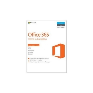 Microsoft Office 365 Home Premium 32/64-bit Personal License | English | 5 Users PC/Mac Key Card - All